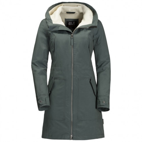 Фото Напівпальто жіноче Jack Wolfskin ROCKY POINT PARKA 1109372-6037 - зображення 3