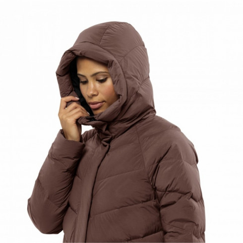 Фото Жіноче пухове напівпальто Jack Wolfskin MARIENPLATZ COAT W 1206971_5165 - зображення 3
