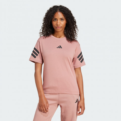Жіноча футболка Adidas Future Icons 3-Stripes Sportswear JE0244 - зображення 3 Фото Жіноча футболка Adidas Future Icons 3-Stripes Sportswear JE0244 - зображення 3