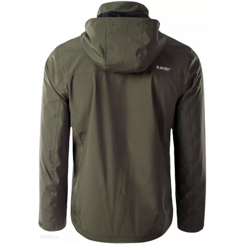Фото Вітровка чоловіча HI-TEC ORATI-BLACK OLIVES/BLACK - зображення 3