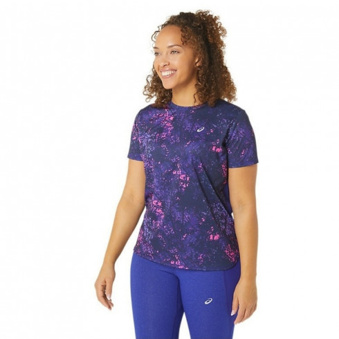 Фото Жіноча спортивна футболка Asics ALL OVER PRINT SS TOP 2012C853-400 - зображення 3