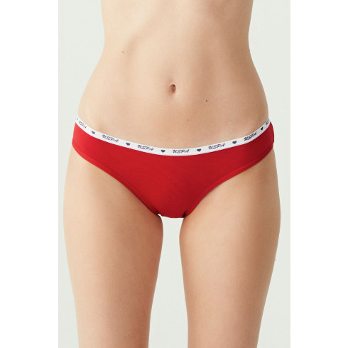 Фото Труси жіночі набір 3 шт. U.S. POLO ASSN 66209 - зображення 4