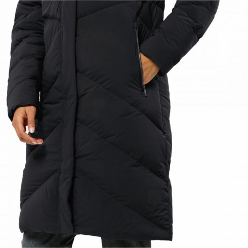 Фото Жіноче пухове напівпальто Jack Wolfskin MARIENPLATZ COAT W 1206971_6350 - зображення 4