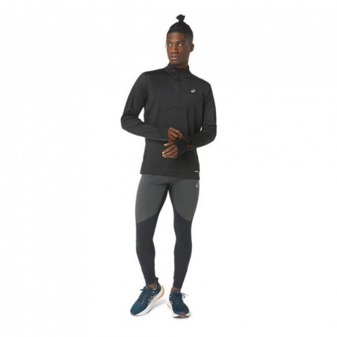 Фото Чоловічі лонгслів Asics WINTER RUN 1/2 ZIP MID LAYER 2011C882-BLACK - зображення 2