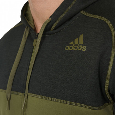 Фото Чоловіча флісова толстовка Adidas TECH M AY7470 - зображення 3