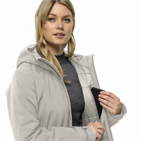 Фото Жіноче напівпальто JACK WOLFSKIN HEIDELSTEIN INS JKT W 1115681_5609 - зображення 4