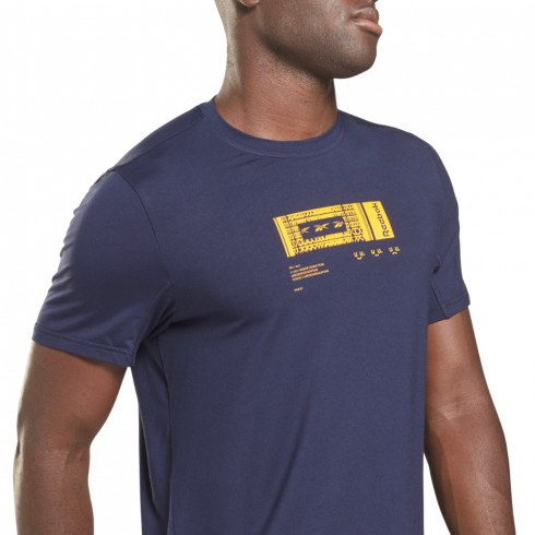 Фото Футболка чоловіча Reebok ACTIVCHILL+DREAMBLEND GT3239 - зображення 3