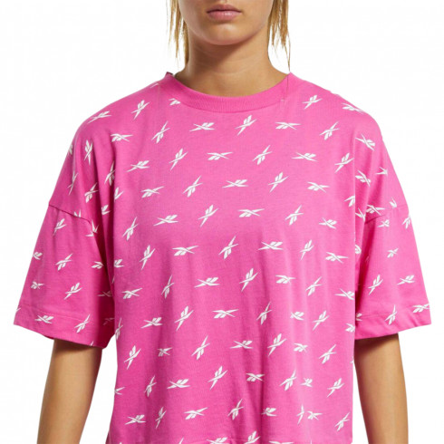 Фото Футболка жіноча Reebok TE AOP Vector Tee GJ0671 - зображення 2