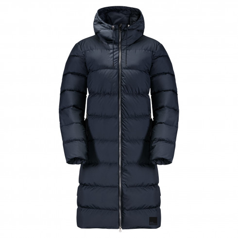 Фото Напівпальто жіноче пухове Jack Wolfskin FROZEN PALACE COAT W 1204132_1010 - зображення 5
