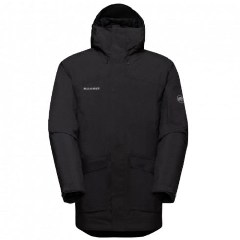 Фото Чоловіча куртка для туризму Mammut Chamuera HS Thermo Hooded Parka Men 1010-29030-BLAC - зображення 4