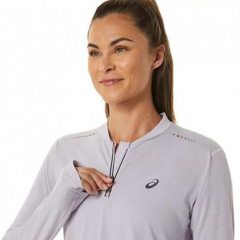 Фото Жіночий лонгслів Asics METARUN 1/2 ZIP LS TOP 2012C738-501 - зображення 6
