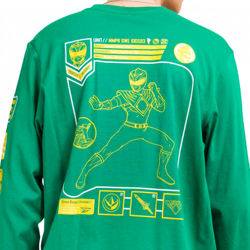 Чоловічий лонгслів Reebok Power Rangers H62304 - зображення 4 Фото Чоловічий лонгслів Reebok Power Rangers H62304 - зображення 4