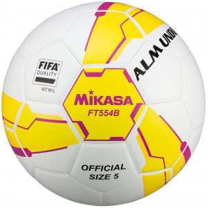 Футбольний м'яч Mikasa FT554B-YP-FIFA