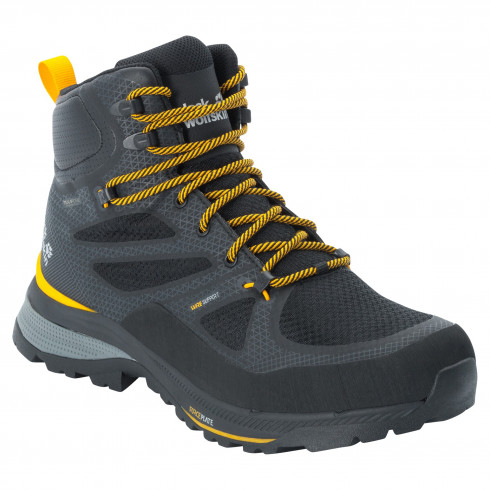 Фото Чоловічі трекінгові черевики Jack Wolfskin FORCE STRIKER TEXAPORE MID M 4038823_6055 - зображення 3