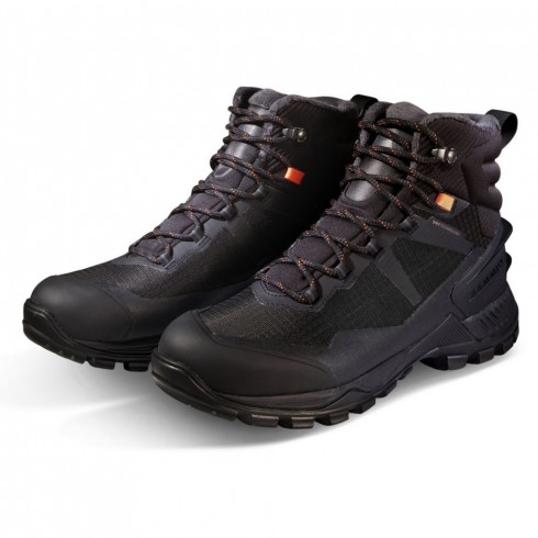 Фото Жіночі черевики для туризму Mammut Blackfin III Mid DT Women 3030-04820-BLAC - зображення 2