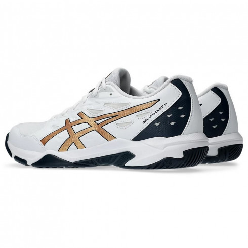 Чоловічі кросівки для сквошу Asics GEL-ROCKET 11 1071A091-103 - зображення 3 Фото Чоловічі кросівки для сквошу Asics GEL-ROCKET 11 1071A091-103 - зображення 3