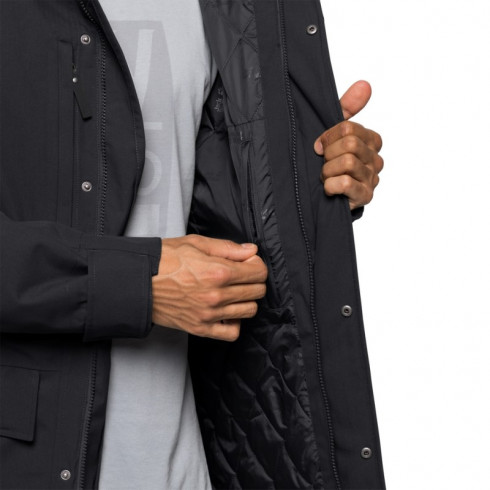 Фото Куртка чоловіча утеплена Jack Wolfskin WEST COAST JACKET 1110811_6000 - зображення 5