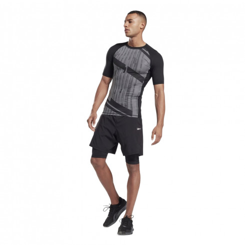 Фото Чоловіча футболка Reebok PRINTED COMPRESSION TOP GJ6376 - зображення 5