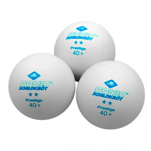 Набір м'ячів для настільного тенісу Donic Schildkrot 2-Star Prestige ball Poly 40+ 608322