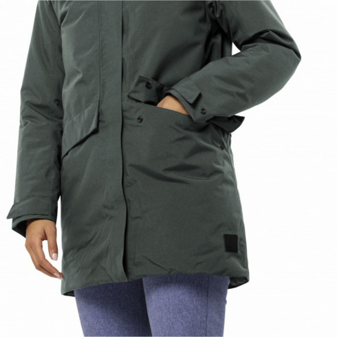 Фото Жіноче напівпальто Jack Wolfskin TEMPELHOF COAT W 1116151_4136 - зображення 5