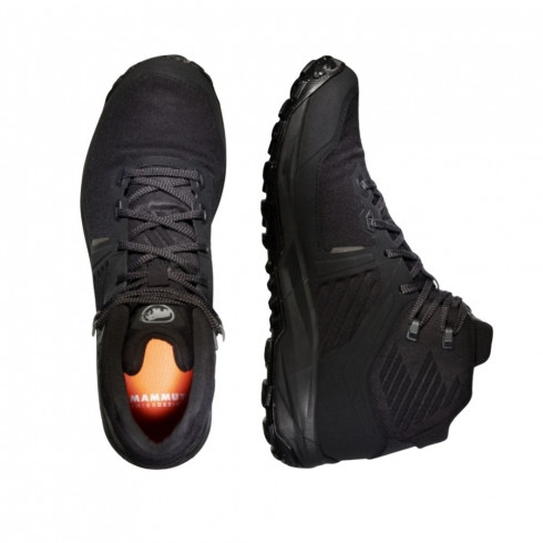 Фото Чоловічі черевики для туризму Mammut Ultimate III Mid GTX Men 3030-04680-BLAC - зображення 5