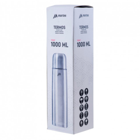 Фото Термос Martes TRONT 1000ML-SILVER/BLACK - зображення 2