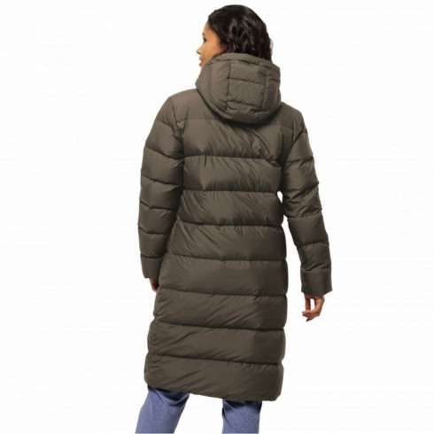 Фото Жіноче пухове напівпальто Jack Wolfskin FROZEN PALACE COAT W 1204133_5719 - зображення 2