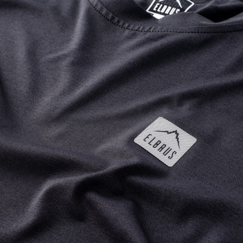 Фото Футболка спортивна ELBRUS PURUS-BLACK MELANGE - зображення 4