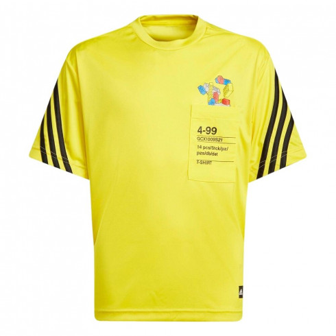 Фото Дитяча футболка Adidas x Classic LEGO® AEROREADY 3-Stripes GU1865 - зображення 1