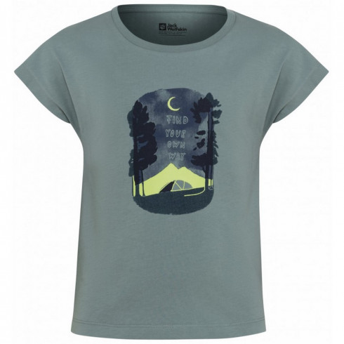 Фото Дитяча футболка Jack Wolfskin GRAPHIC GIRLS T A64186_T0224 - зображення 1