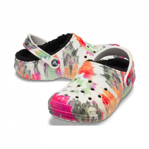 Фото Сабо Crocs Classic Tie Dye Lined Clogs 206341-0C4 - зображення 6