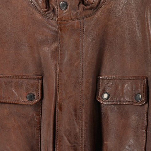 Фото Жакет чоловічий Camel Active Leather Blouson 431140-8L17-20 - зображення 4