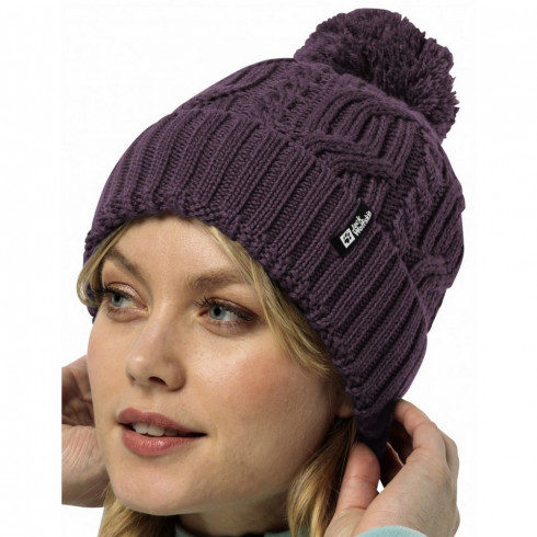 Фото Жіноча шапка Jack Wolfskin POMPOM BEANIE 1905092_I0081 - зображення 1