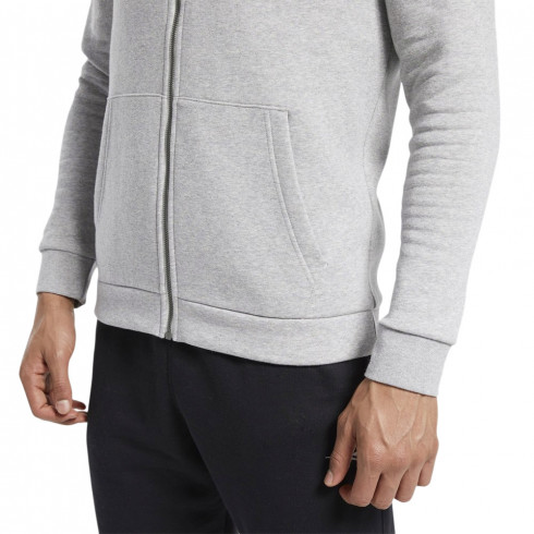 Фото Чоловіче худі Reebok TRAINING ESSENTIALS FLEECE ZIP UP FU3242 - зображення 3