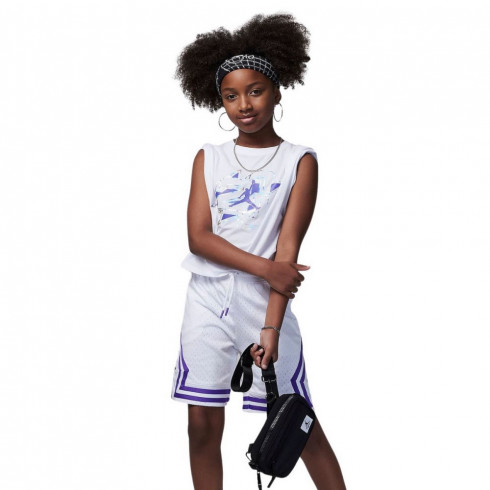 Фото Дитяча футболка Jordan JUMPMAN SHINE SS TEE 45C823-001 - зображення 3