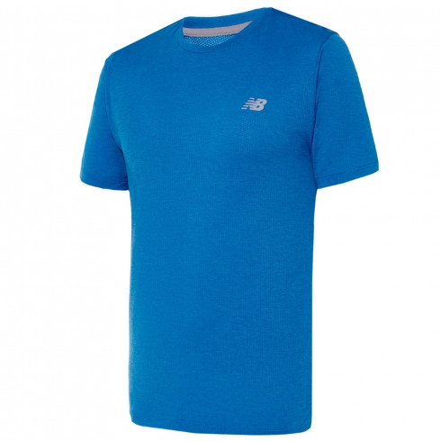 Чоловіча спортивна футболка New Balance Performance MT41253BIA - зображення 4 Фото Чоловіча спортивна футболка New Balance Performance MT41253BIA - зображення 4