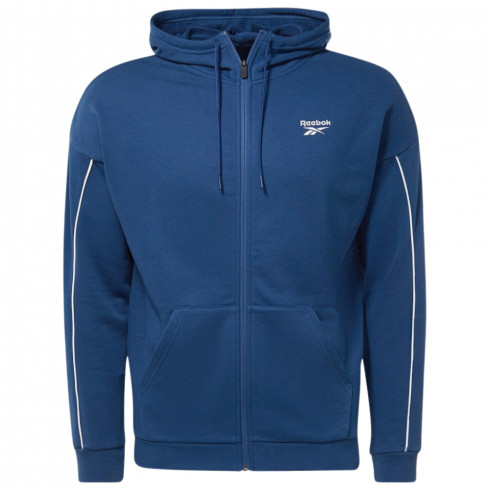 Фото Куртка чоловіча REEBOK WORKOUT READY PIPING ZIP-UP HA1073 - зображення 6