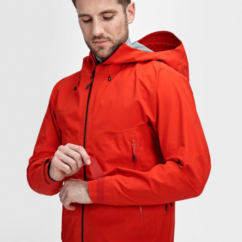 Фото Чоловіча куртка для туризму Mammut Crater HS Hooded Jacket Men 1010-27700-SPIC - зображення 5