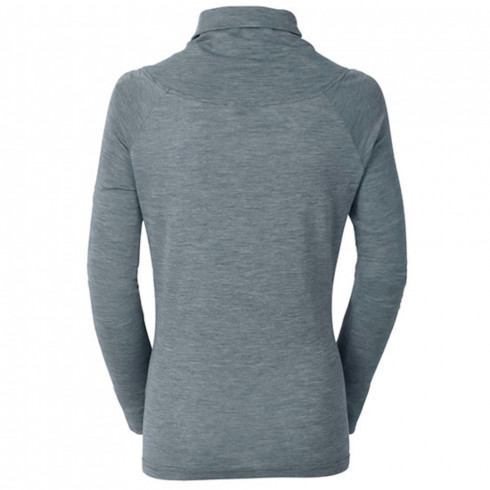 Фото Жіночий фліс VAUDE Wo Altiplano LS T-Shirt VPW10051-GREY - зображення 2