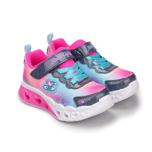 Фото Дитячі повсякденні кросівки Skechers Flutter Heart Lights 302315L NVMT - зображення 2