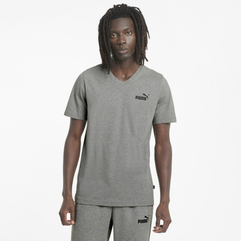 Фото Чоловіча футболка PUMA ESS V NECK TEE 58673703 - зображення 3