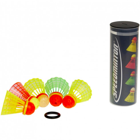Фото Набір воланів (5 шт.) Speedminton® Tube Mix sp400206 - зображення 2