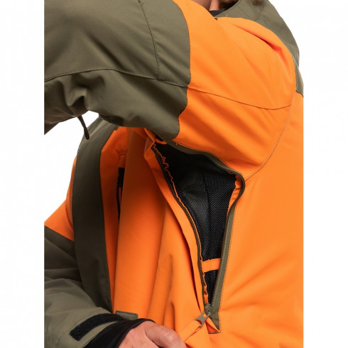 Фото Чоловіча зимова куртка Quiksilver MISSION BLOCK M SNJT EQYTJ03379-CRE0 - зображення 5