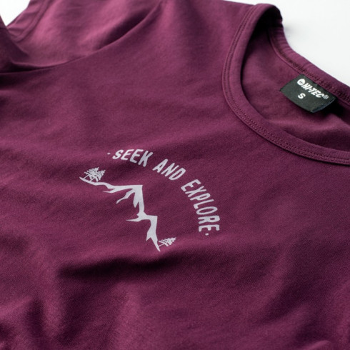 Фото Жіноча футболка HI-TEC LADY VANDRA-POTENT PURPLE - зображення 4