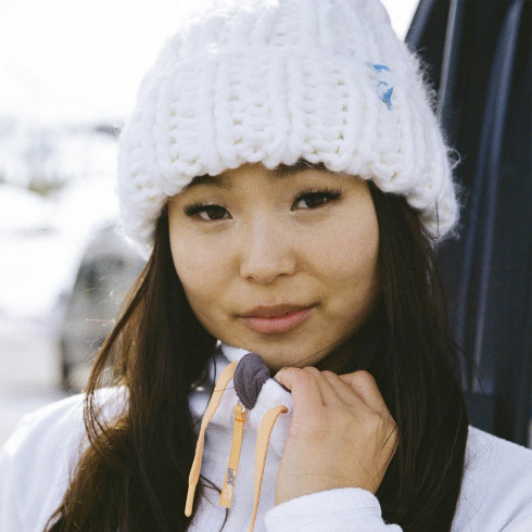 Фото Жіноча шапка ROXY CHLOE KIM ERJHA04177-WHIT - зображення 2