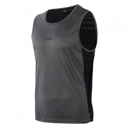 Фото Чоловіча спортивна майка HI-TEC ARIEN-IRON GATE/BLACK - зображення 5