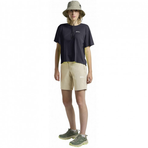 Жіноча футболка Jack Wolfskin VONNAN CROP T W A63932_1388 - зображення 3 Фото Жіноча футболка Jack Wolfskin VONNAN CROP T W A63932_1388 - зображення 3