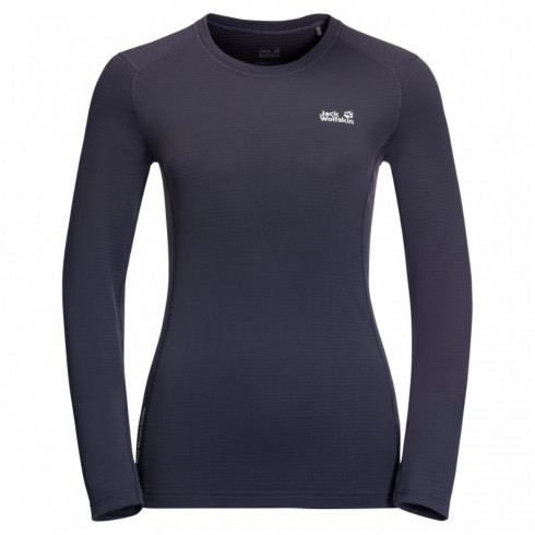 Фото Жіноча футболка з довгим рукавом Jack Wolfskin INFINITE L/S W 1808241_1388 - зображення 3