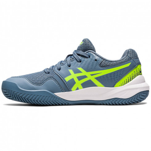 Фото Дитячі кросівки для тенісу Asics GEL-RESOLUTION 9 GS CLAY 1044A068-400 - зображення 7