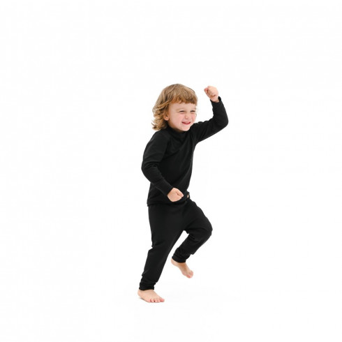 Фото Дитяча термофутболка Turbat Yeti Top Kids TKL0037-BLK - зображення 2